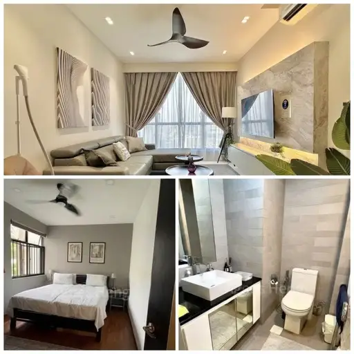 After Photo Collage - PostAI Enhanced Singapore Property Photo